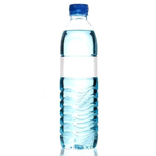 "On Take Water 1.5L purified mineral drinking bottle with blue cap and clear plastic design, ideal for hydration and daily freshness"

